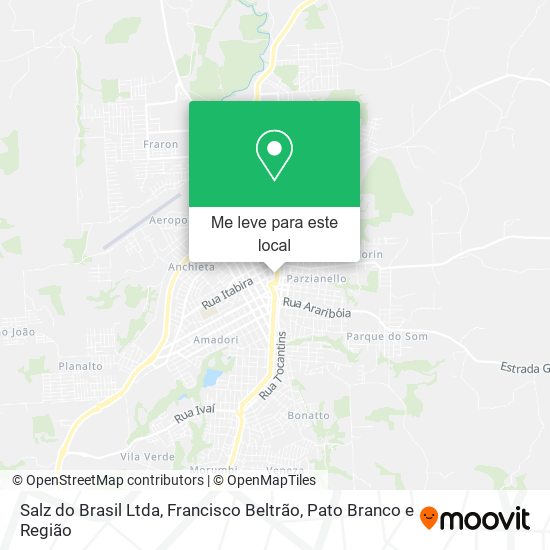 Salz do Brasil Ltda mapa