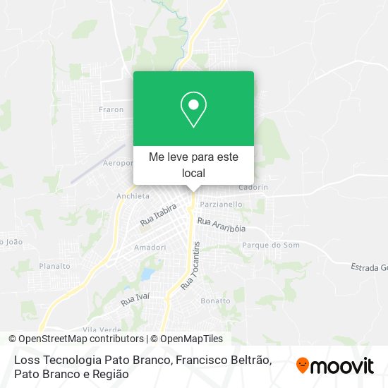 Loss Tecnologia Pato Branco mapa