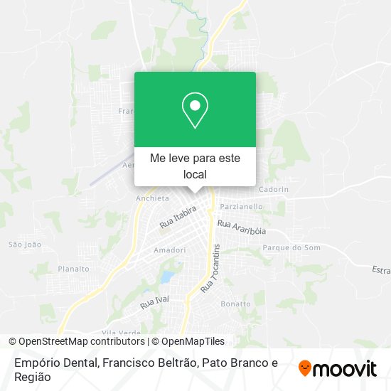 Empório Dental mapa