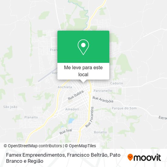 Famex Empreendimentos mapa