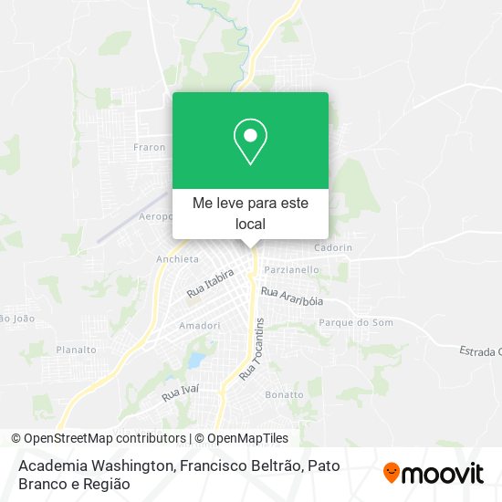 Academia Washington mapa