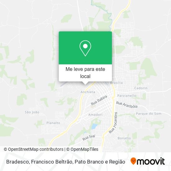 Bradesco mapa
