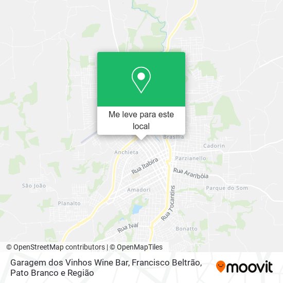 Garagem dos Vinhos Wine Bar mapa