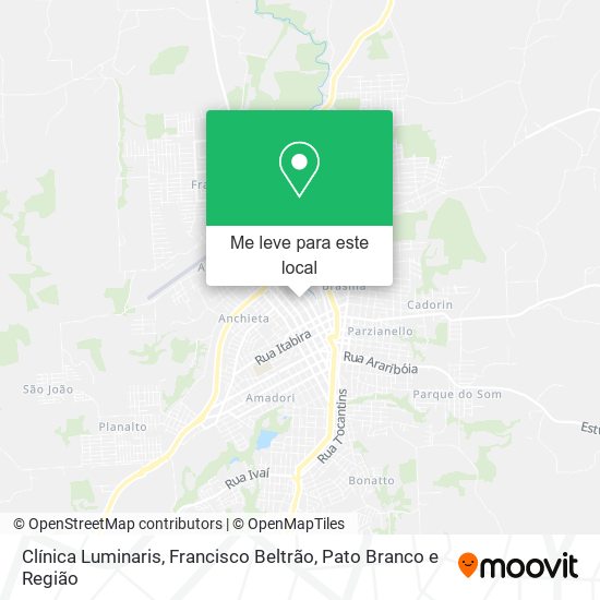 Clínica Luminaris mapa