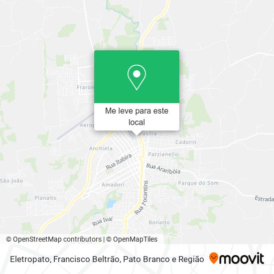 Eletropato mapa