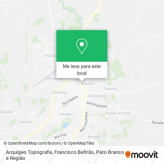 Arquigeo Topografia mapa