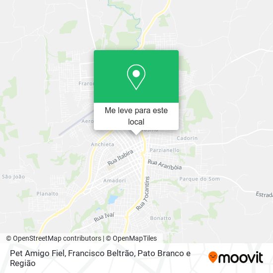 Pet Amigo Fiel mapa