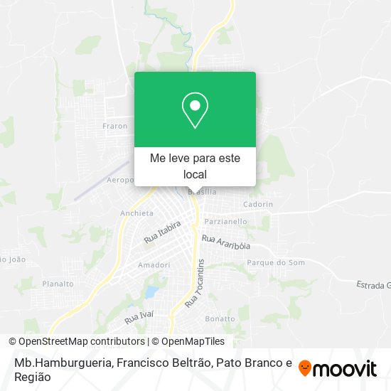 Mb.Hamburgueria mapa