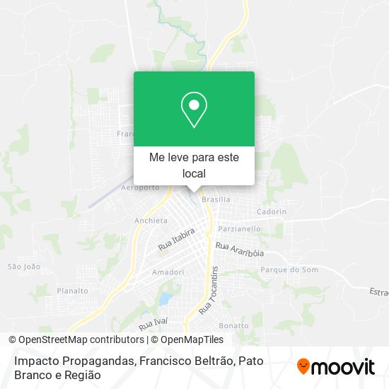 Impacto Propagandas mapa