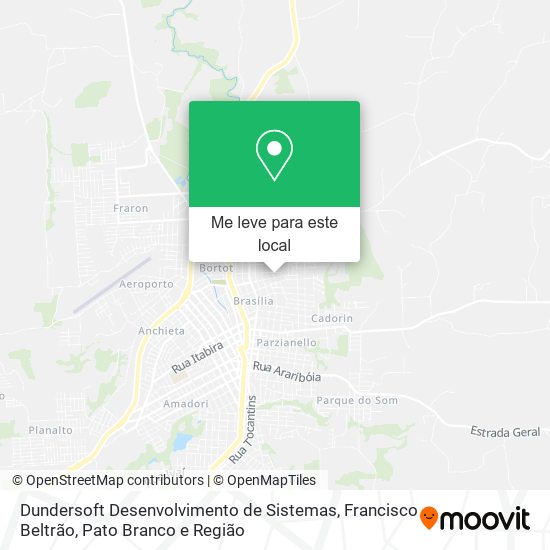 Dundersoft Desenvolvimento de Sistemas mapa