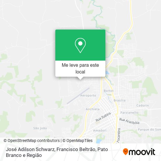José Adilson Schwarz mapa