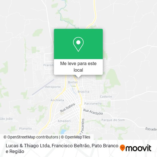 Lucas & Thiago Ltda mapa