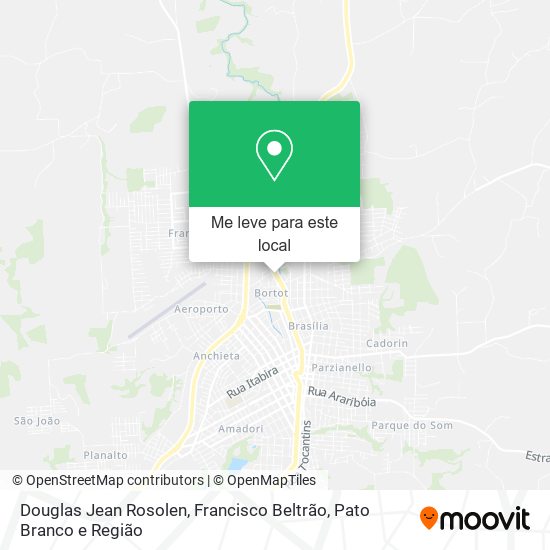 Douglas Jean Rosolen mapa