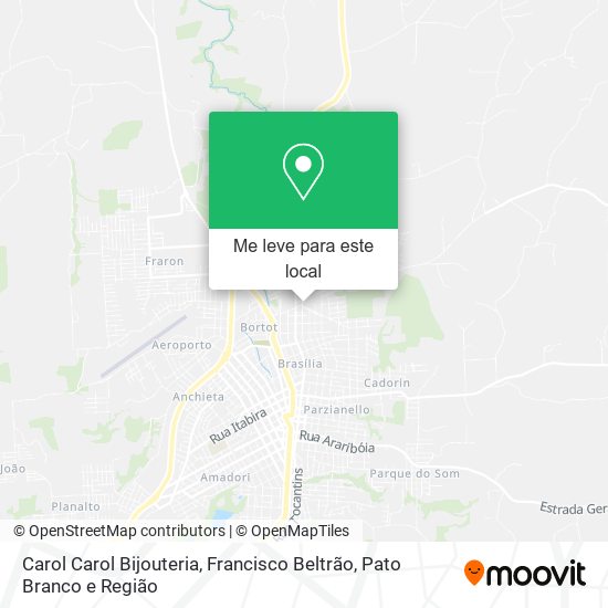 Carol Carol Bijouteria mapa