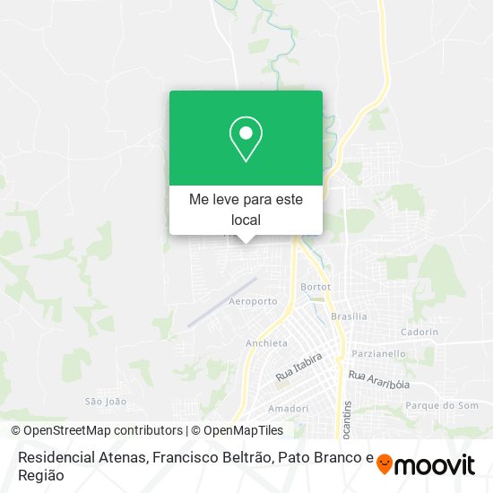 Residencial Atenas mapa