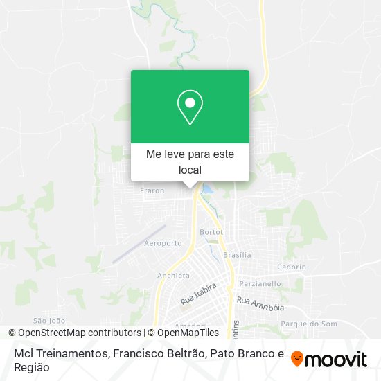 Mcl Treinamentos mapa