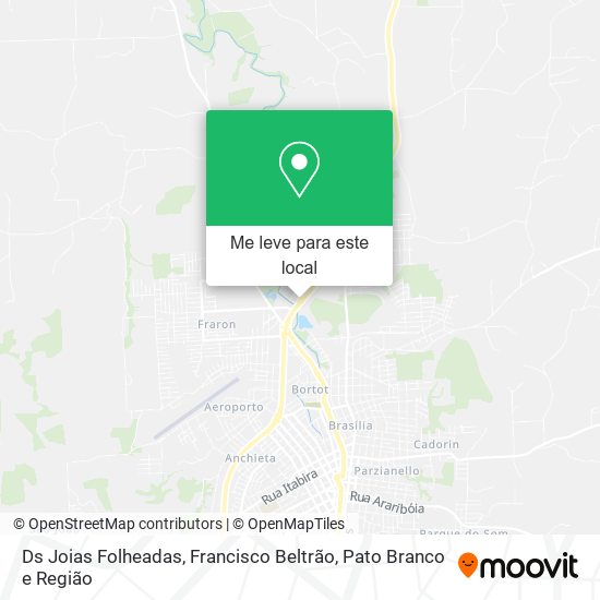 Ds Joias Folheadas mapa