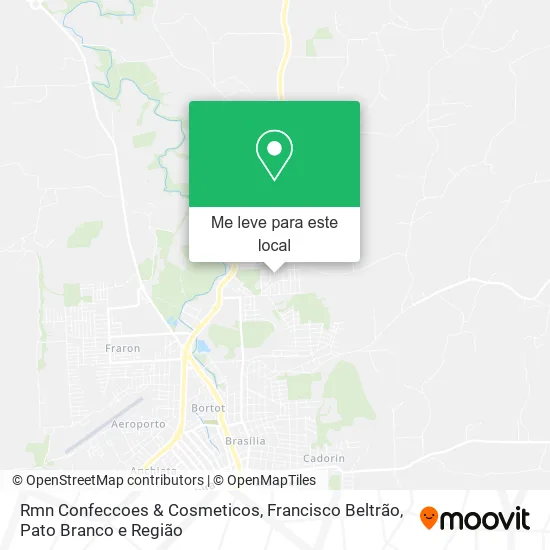 Rmn Confeccoes & Cosmeticos mapa