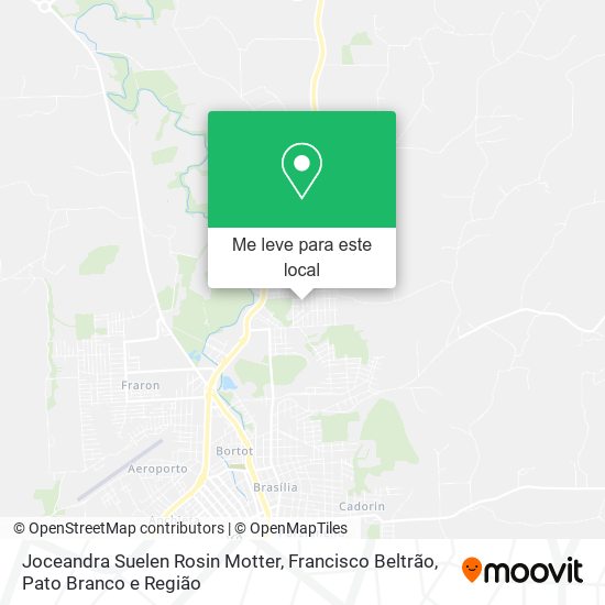 Joceandra Suelen Rosin Motter mapa