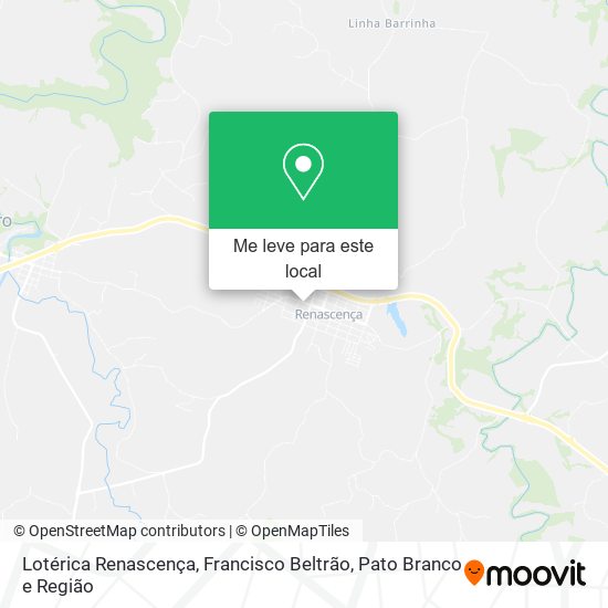 Lotérica Renascença mapa