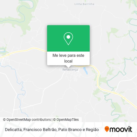Delicatta mapa