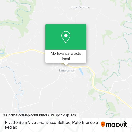 Pivatto Bem Viver mapa