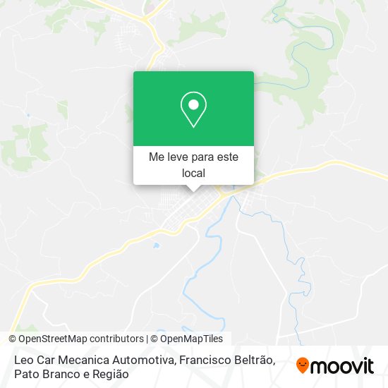 Leo Car Mecanica Automotiva mapa