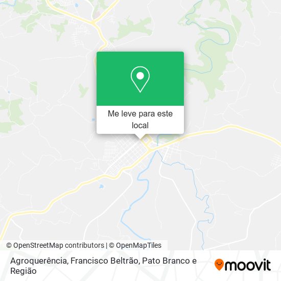 Agroquerência mapa