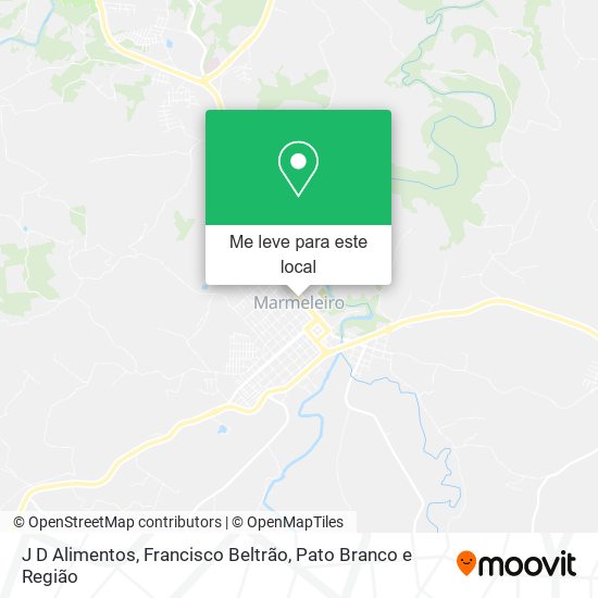 J D Alimentos mapa