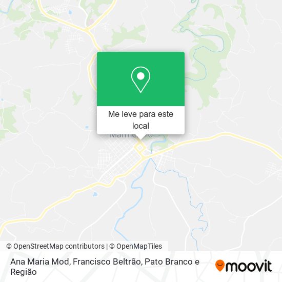 Ana Maria Mod mapa