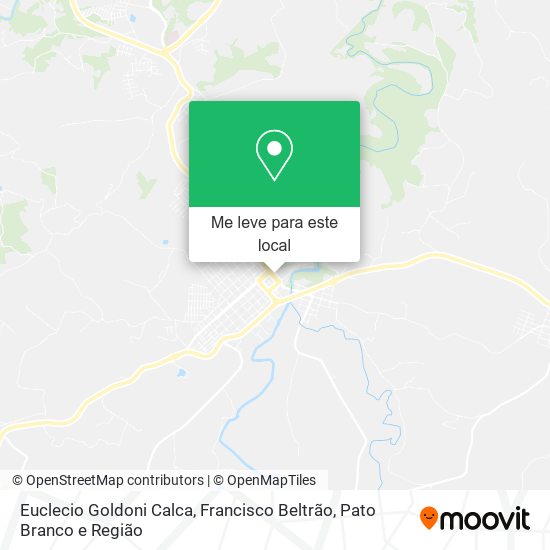 Euclecio Goldoni Calca mapa