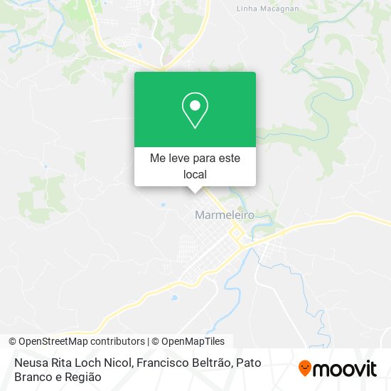 Neusa Rita Loch Nicol mapa