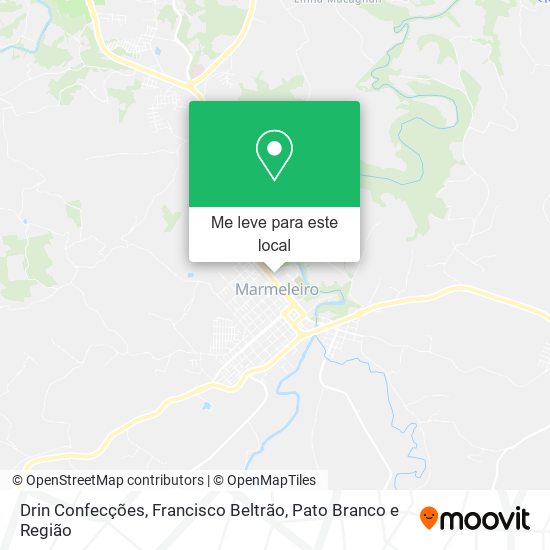 Drin Confecções mapa