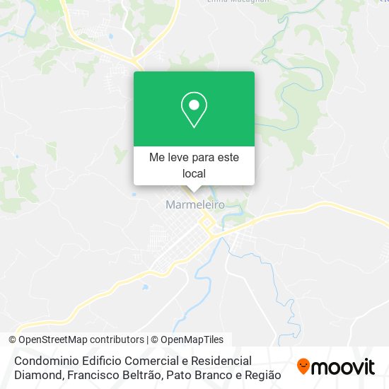 Condominio Edificio Comercial e Residencial Diamond mapa