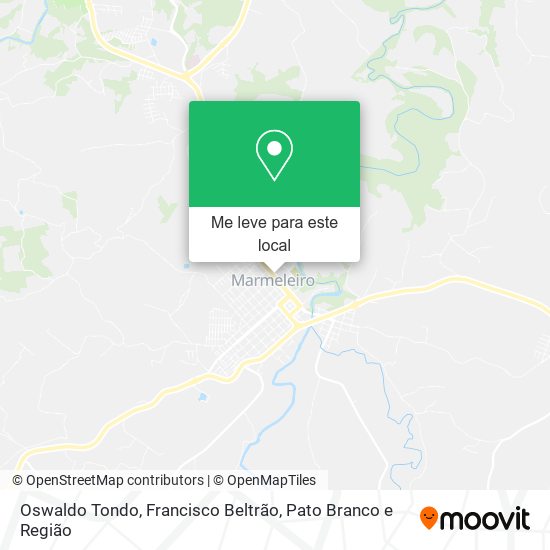 Oswaldo Tondo mapa
