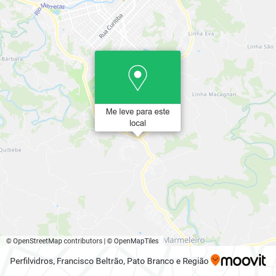Perfilvidros mapa