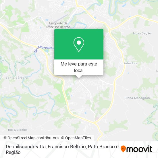 Deonilsoandreatta mapa