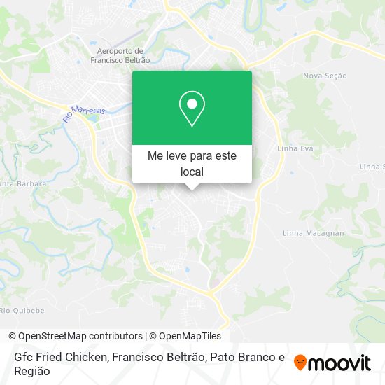 Gfc Fried Chicken mapa