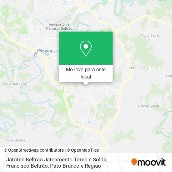 Jatotec Beltrao Jateamento Torno e Solda mapa
