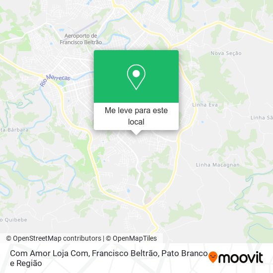 Com Amor Loja Com mapa