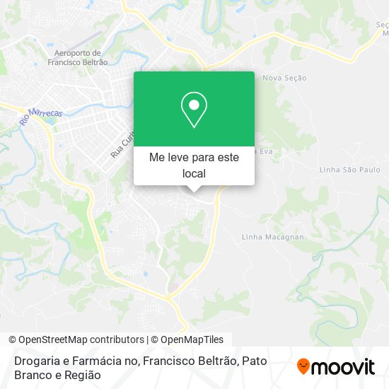 Drogaria e Farmácia no mapa