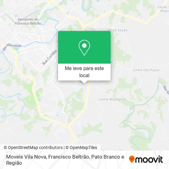 Moveis Vila Nova mapa
