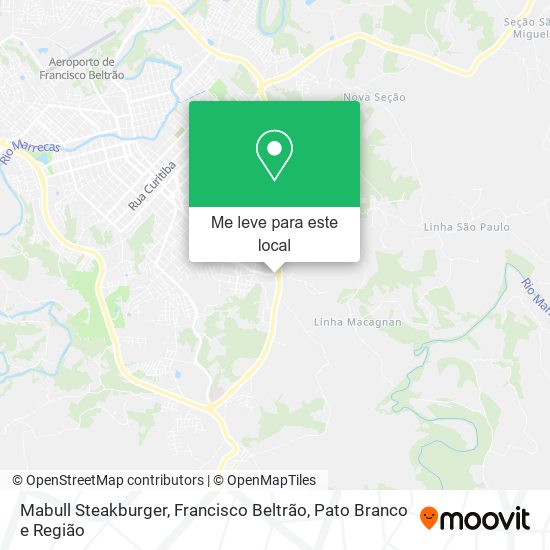 Mabull Steakburger mapa