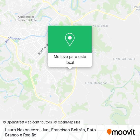 Lauro Nakonieczni Juni mapa