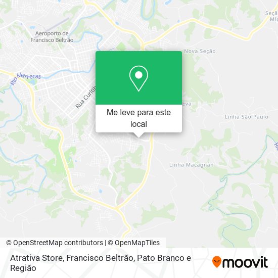 Atrativa Store mapa
