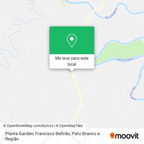 Planta Garden mapa