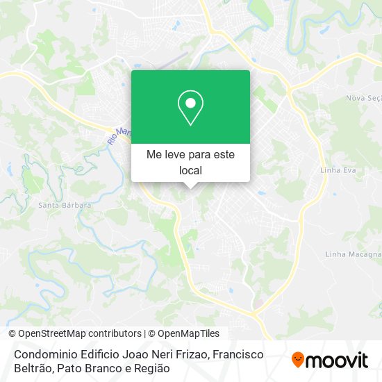 Condominio Edificio Joao Neri Frizao mapa
