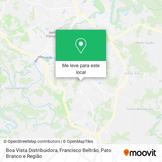 Boa Vista Distribuidora mapa