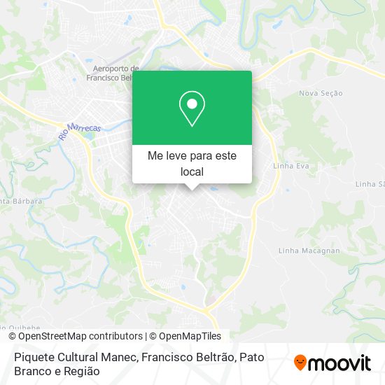 Piquete Cultural Manec mapa