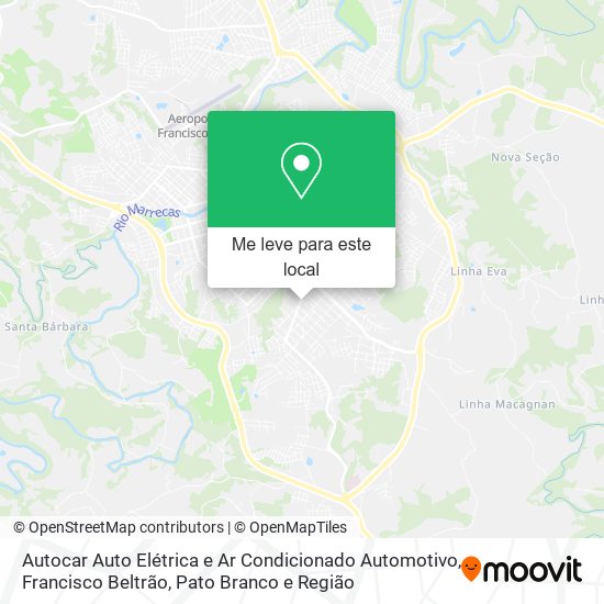 Autocar Auto Elétrica e Ar Condicionado Automotivo mapa